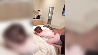 Scvua's vagina is fucked by a huge black penis