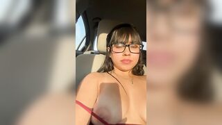 Roberta Franco Masturbating in the Car