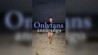 Anna Arango gets fucked on the beach