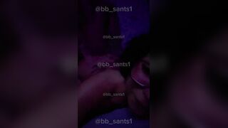 Bbsants having sex with her friend in a homemade video