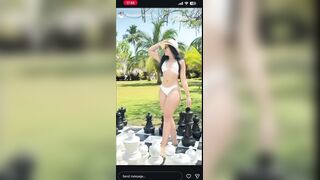 Katherin Torres leaked video swallowing cock in homemade porn