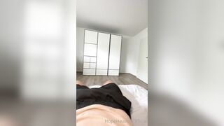 Skinny daring girl sucking cock and fucking doggy style