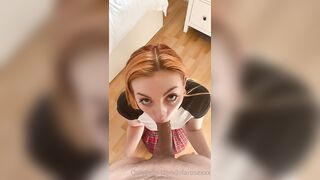 Lola Rose as a schoolgirl having sex in doggy style