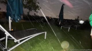Hailey Rose Gets Fucked in Torrential Rain