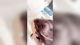 Angie Brand sucking her teacher's cock