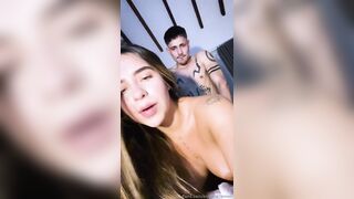 Caro Sofia satisfies her boyfriend's hard cock while fucking.