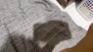 Big-assed Latina fucking doggy-style with her friend.