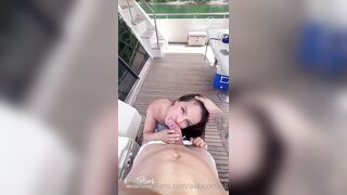 Aida Cortes Fucking Her Millionaire Friend on the Yacht