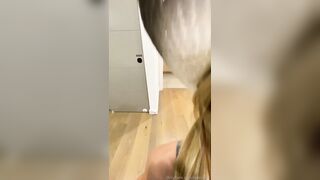 Slim blonde in a naughty cowgirl outfit fucking her friend