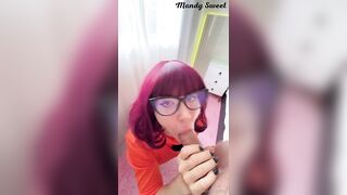 Mandy Sweet in a sexy mini skirt getting fucked in both holes like a proon all fou