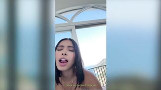 Daniela Antury in a home video fucking a neighbor