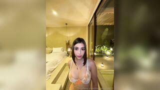 Iris Rodriguez in sexy lingerie having sex with a friend