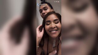 Dominican TikToker Suli Camacho having sex in the hot tub with her new partner and as