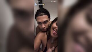 Dominican TikToker Suli Camacho having sex in the hot tub with her new partner and as