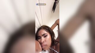 Leaked video of Dominican TikToker Suli Camacho having sex on all fours with her new